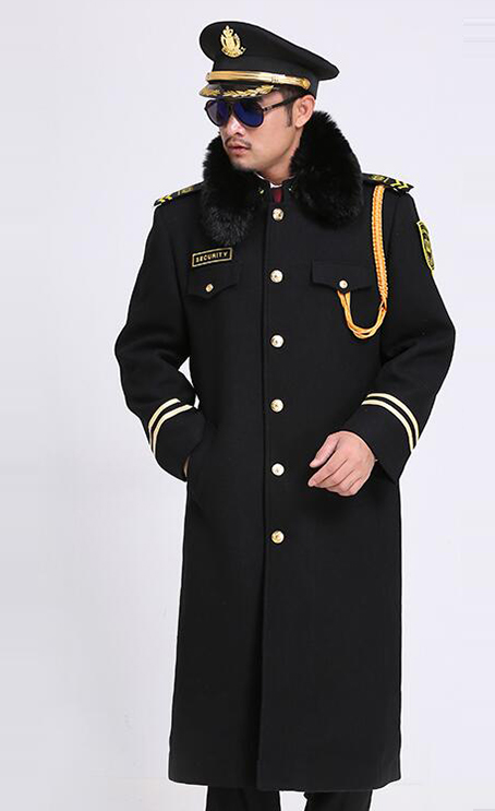 保安冬裝大衣 