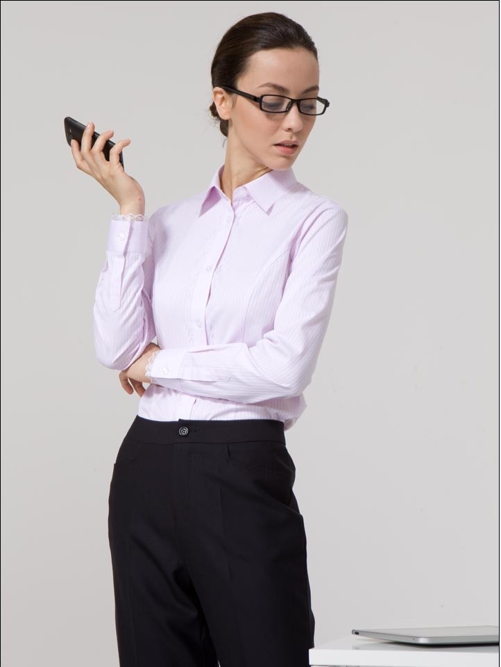 時(shí)尚體閑女襯衫 